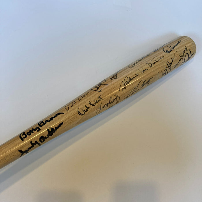 1989 All Star Game Team Signed Bat 32 Sigs With Kirby Puckett JSA COA