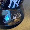 Beautiful Derek Jeter New York Yankees Captains Signed Game Helmet Steiner COA