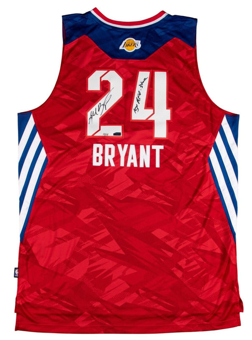 Kobe Bryant "15X All Star" Signed 2013 All Star Game Jersey Panini COA