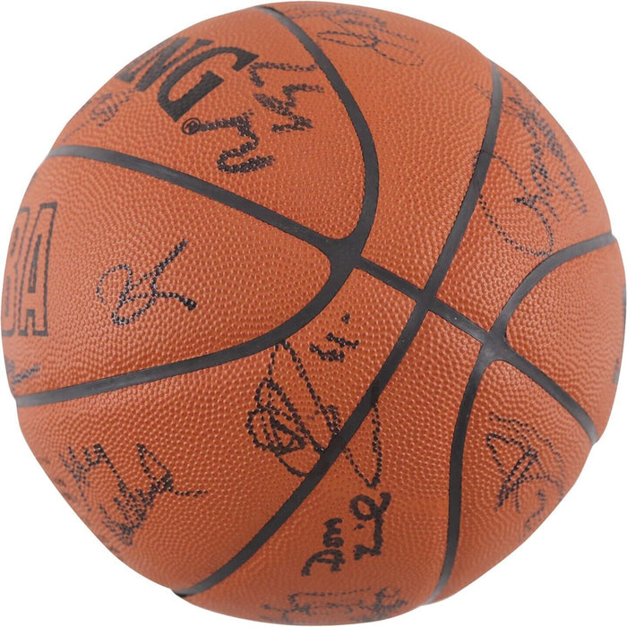 Kobe Bryant & Lebron James Rookie 2004 All Star Game Signed Basketball PSA DNA