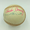 Rare 1970 Apollo And Gemini Astronauts Multi Signed Baseball With JSA COA