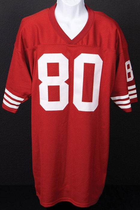 Jerry Rice Signed Autographed San Francisco 49ers Jersey PSA DNA