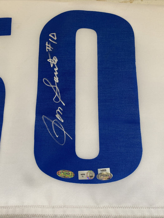 RARE Ron Santo Signed Game Used Actual Flag Flown At Wrigley Field Steiner COA