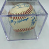 Nice 1976 Cleveland Indians Team Signed Official American League Baseball CAS