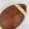 1962 Green Bay Packers NFL Champs Team Signed Football Vince Lombardi PSA DNA