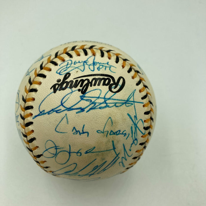 1994 All Star Game National League Team Signed Baseball Barry Bonds PSA DNA COA