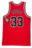 Scottie Pippen Signed Nike Authentic Chicago Bulls Jersey JSA Certified
