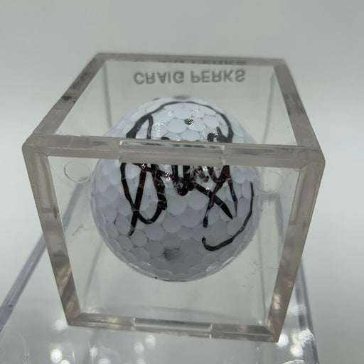 CRAIG PERKS Signed Autographed Golf Ball PGA With JSA COA