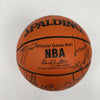 1994 Houston Rockets NBA Champs Team Signed Official Game Basketball JSA COA