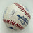 John Sterling Signed Heavily Inscribed STAT Baseball JSA COA RARE!