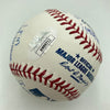 John Sterling Signed Heavily Inscribed STAT Baseball JSA COA RARE!