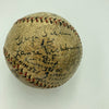 Bill McKechnie George Sisler Rabbit Maranville Braves Team Signed Baseball JSA
