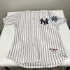 Mariano Rivera Signed Heavily Inscribed NY Yankees STAT Jersey Steiner COA
