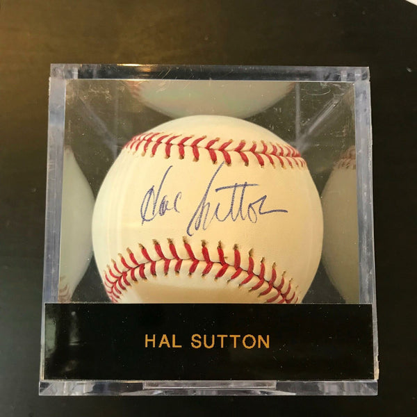 Hal Sutton Signed Autographed Official Major League Baseball PGA Golf