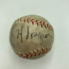 Honus Wagner Single Signed 1940 Mini Baseball PSA DNA & Beckett COA