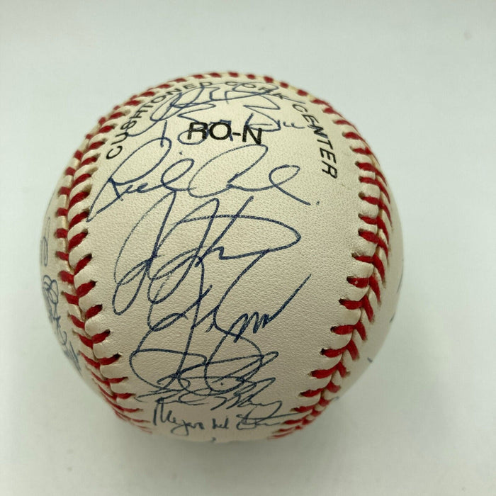 Barry Bonds 1999 San Francisco Giants Team Signed National League Baseball