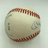 Beautiful Mickey Mantle Signed American League Baseball PSA DNA Graded MINT 9