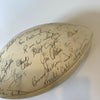 1968 San Diego Chargers Team Signed Vintage Spalding Football