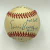 Beautiful Ernie Banks Signed Autographed Heavily Inscribed STAT Baseball RJ COA