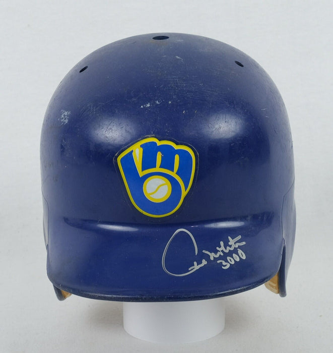 Paul Molitor 3,000 Hits Signed Milwaukee Brewers Game Model Helmet PSA DNA COA