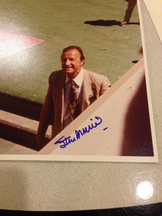 STAN MUSIAL SIGNED ORIGINAL 1979 PHOTO FROM STAN MUSIAL ESTATE COLLECTION JSA