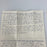 Rare Jesse Haines Signed Handwritten Questionnaire Great Baseball Content JSA
