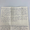 Rare Jesse Haines Signed Handwritten Questionnaire Great Baseball Content JSA