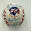 Vintage 1986 New York Mets World Series Champs Team Signed Baseball JSA COA