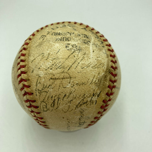 1944 St. Louis Cardinals World Series Champs Team Signed Baseball With JSA COA