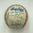 1995 Atlanta Braves World Series Champs Team Signed W.S. Baseball 27 Sig JSA COA