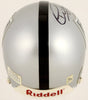 Al Davis Signed Oakland Raiders Riddell Mini Football Helmet PSA DNA COA
