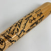 Chicago Cubs Hall Of Fame Legends Signed Baseball Bat 24 Sigs Ernie Banks JSA