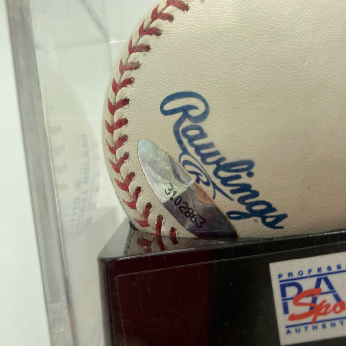 Rollie Fingers HOF 1992 Signed MLB Baseball PSA DNA Graded GEM MINT 10