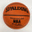 George Mikan & Bill Walton Signed Spalding Official NBA Basketball JSA COA