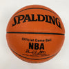 George Mikan & Bill Walton Signed Spalding Official NBA Basketball JSA COA