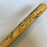 Mint 500 Home Run Club Signed Bat With Inscriptions Willie Mays Hank Aaron JSA