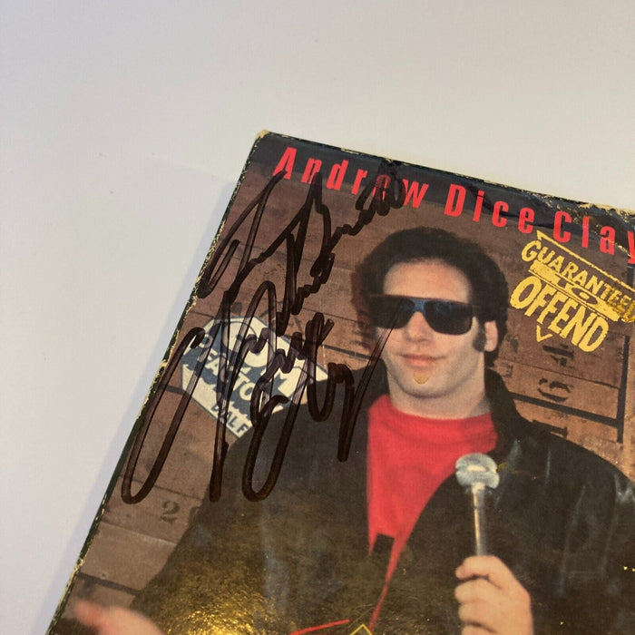 Andrew Dice Clay Signed Autographed Vintage VHS Movie JSA COA