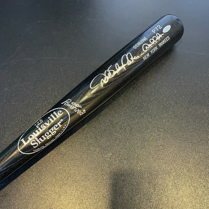 Derek Sanderson Jeter Full Name Signed Game Model Baseball Bat PSA DNA COA