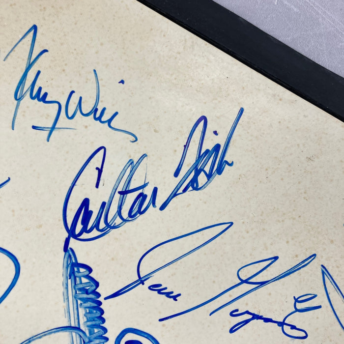 Nolan Ryan Roger Clemens Johnny Bench Mike Schmidt HOF Signed Home Plate JSA