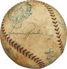 Stunning Babe Ruth & Lou Gehrig 1927 Signed American League Baseball PSA DNA COA