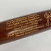 Mariano Rivera Signed Louisville Slugger Career STAT Baseball Bat Steiner COA