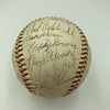 1950's HOF Multi Signed Baseball Lefty Grove Ray Schalk Pie Traynor Sam Rice JSA