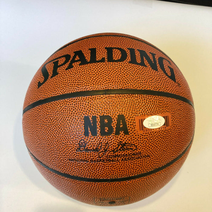 Scottie Pippen Dennis Rodman HOF Induction Class Of 2011 Signed Basketball JSA
