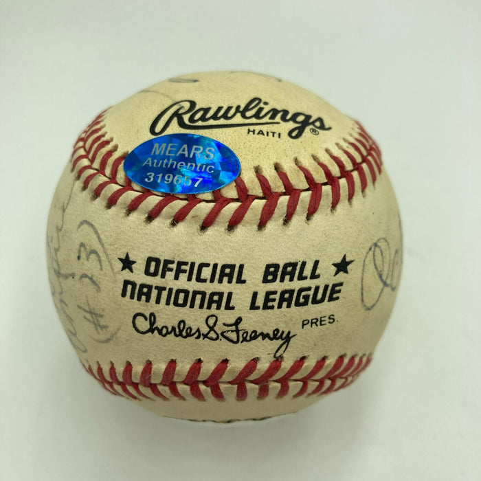 1986 World Series Signed National League Baseball From World Series Umpire JSA