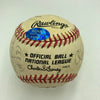 1986 World Series Signed National League Baseball From World Series Umpire JSA