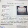 The Finest Branch Rickey Single Signed Autographed Baseball On Earth JSA COA