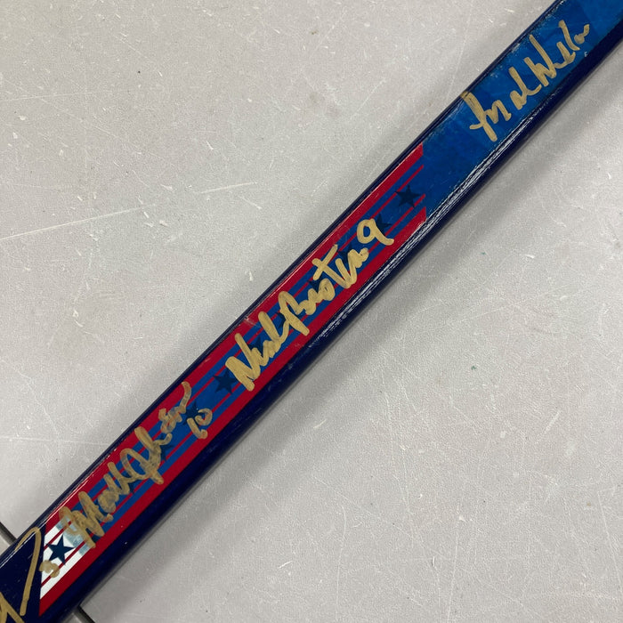 1980 Team USA “Miracle on Ice” Team Signed Hockey Stick JSA COA