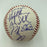 2017 Cleveland Indians Team Signed Official World Series Baseball JSA COA