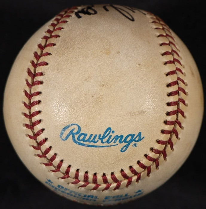 Michael Jordan 1980's Single Signed American League Baseball Beckett COA