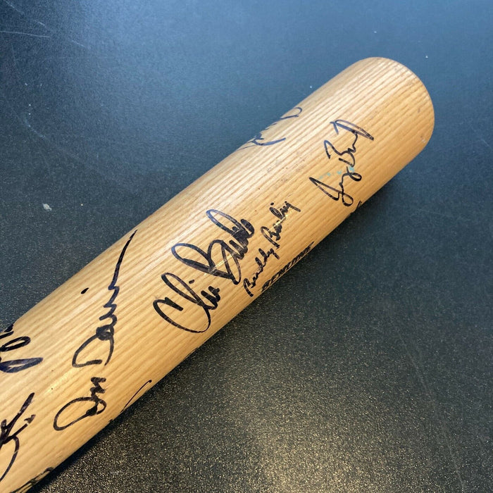 Derek Jeter Pre Rookie 1995 All Star Game Team Signed Baseball Bat Beckett COA